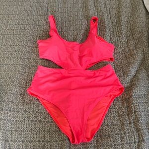 Aerie One Piece Swimsuit with cut outs